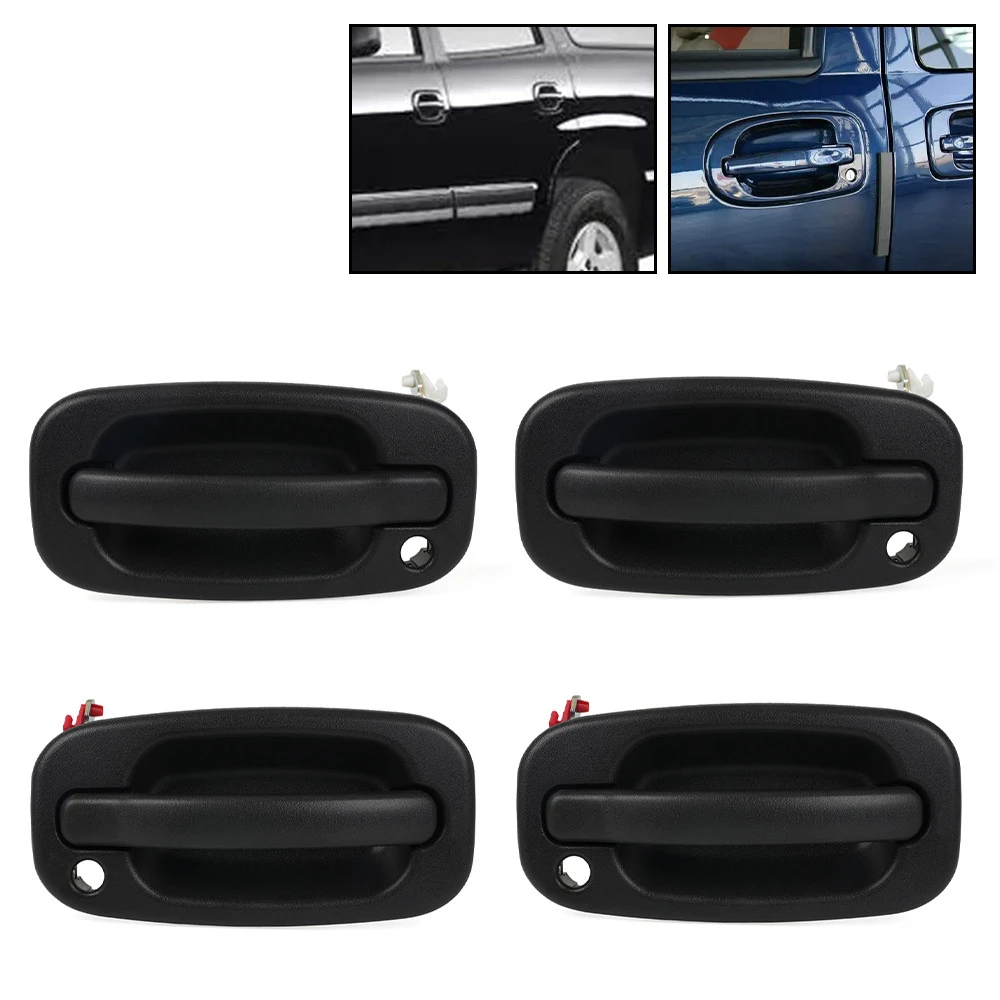 

4PCS Outside Door Handles Set for 1999-2006 Silverado Tahoe Sierra Yukon 15034985