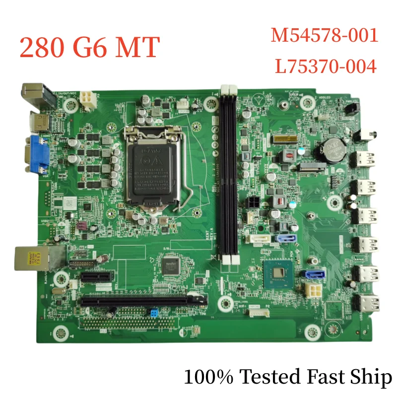 

Десктопная материнская плата для HP 280 G6 MT, десктопная материнская плата M54578-001 LGA1151 DDR4, десктопная системная плата 100%, проверенная, быстрая доставка