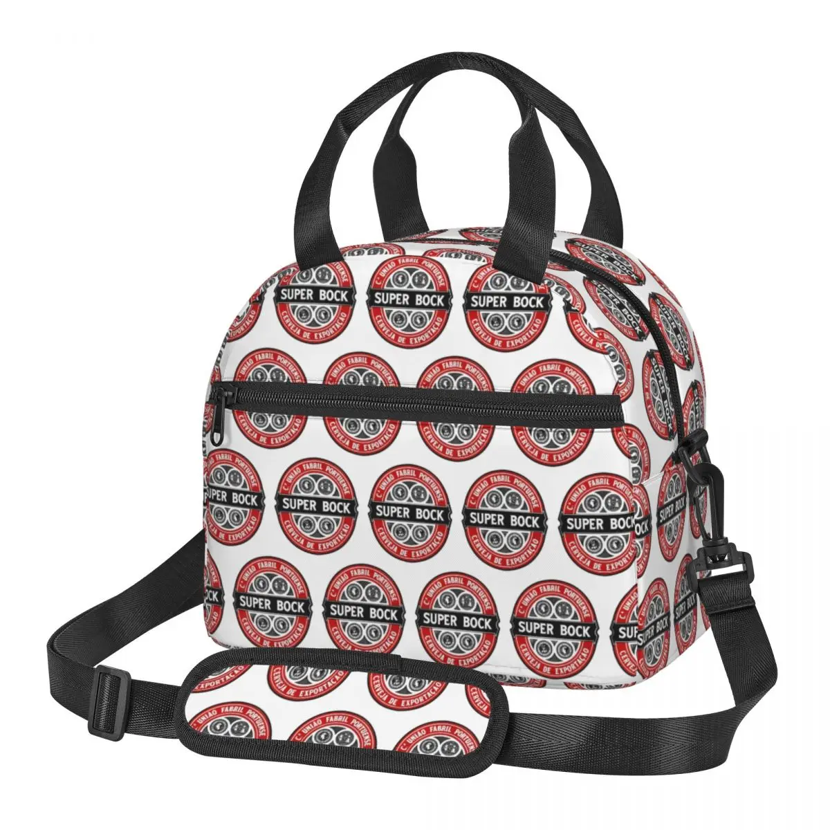 Super Bock Insulated Lunch Bag for School Picnic Storage Food Boxes Leakproof Cooler Thermal Lunch Box Tote