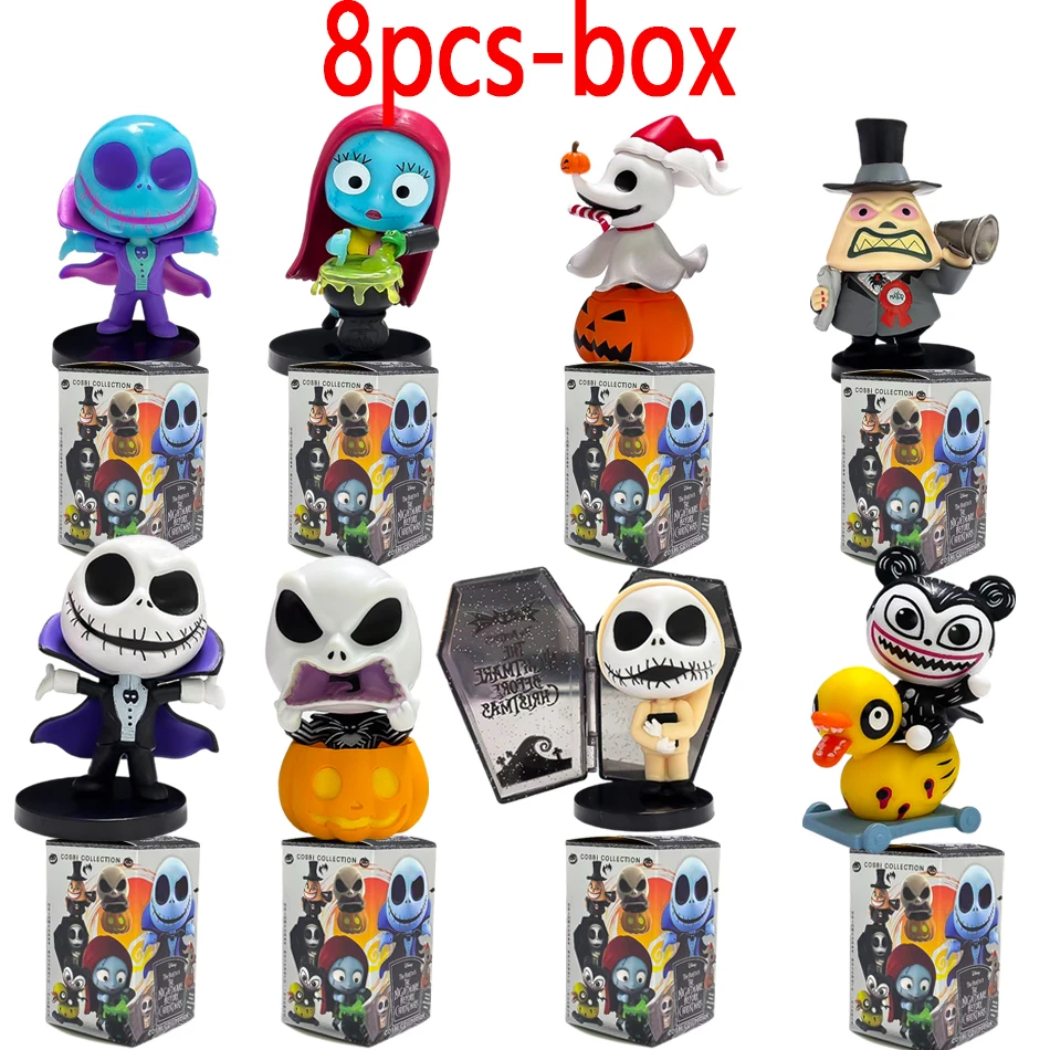 The Nightmare Before Christmas Blind Box Heiße Figuren Jack Sally Cosbi Sammlerstücke Ornamente Spielzeug Weihnachten Halloween Geburtstagsgeschenk – Detail 2