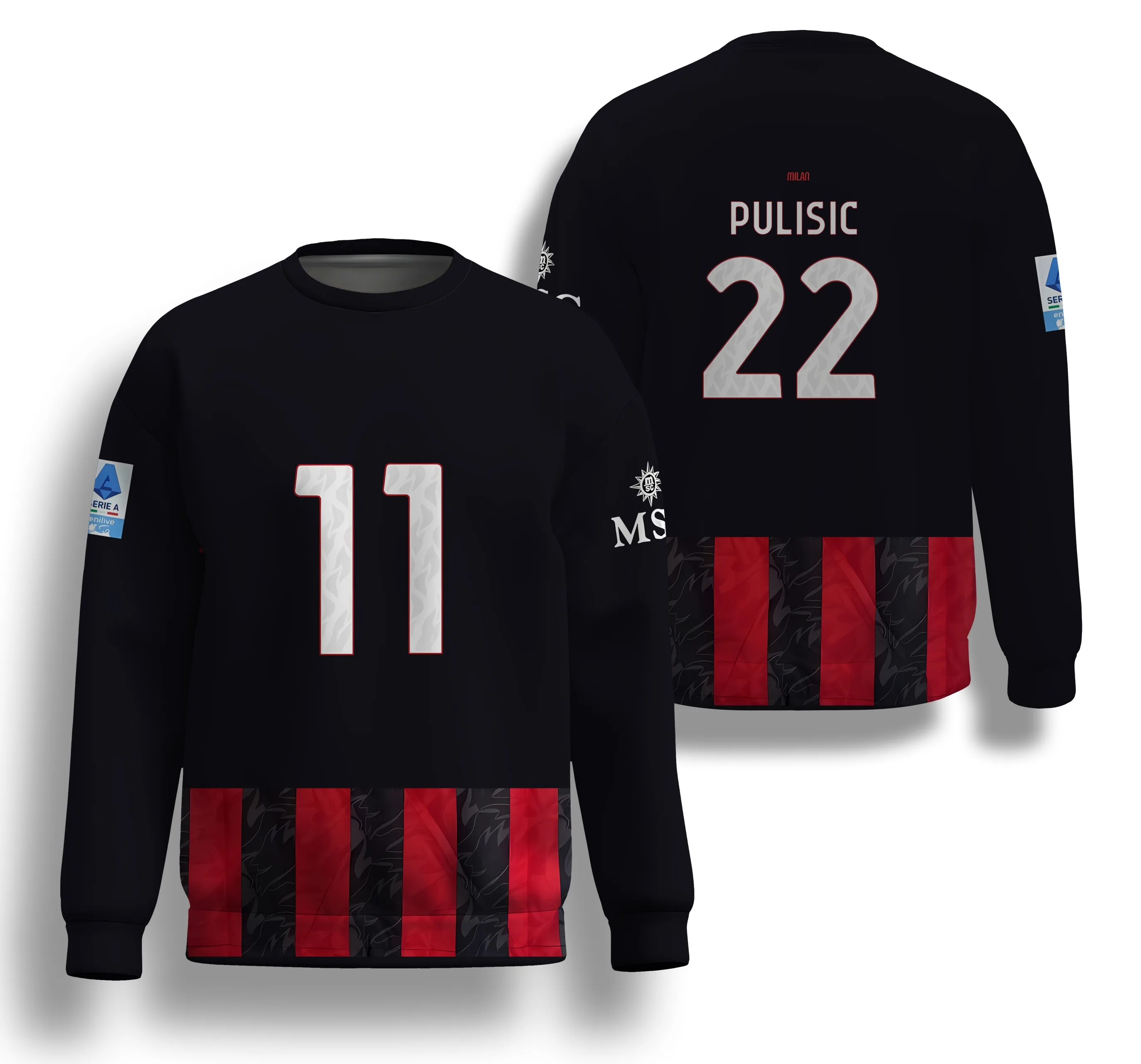 السترة الرجالية الجديدة ذات الرقبة المستديرة لربيع وخريف 2025 هي ملابس الشارع المطبوعة الرقمية غير الرسمية والعصرية #1