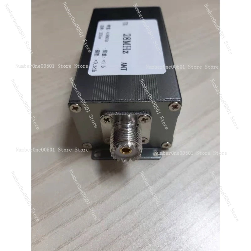 28MHz Band Pass Filter 10m Amateur Radio Band High Isolation Narrow Band SO239 Connector