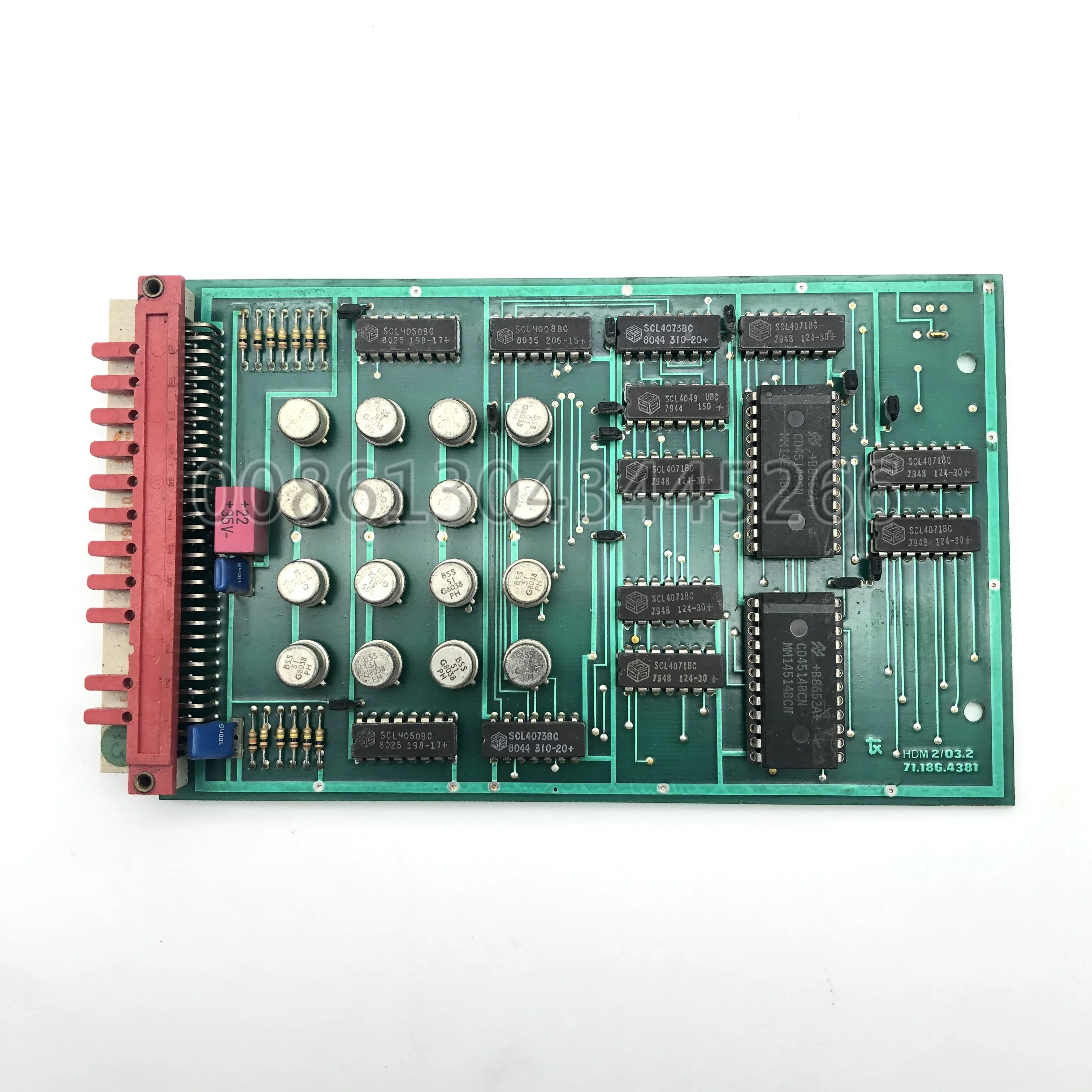 71.186.4381 الأصلي 85% جديد فك البيانات Hdm 2/03.2 CPC1 PCB منطقة فك التشفير هايدلبرغ قطع غيار الأوفست