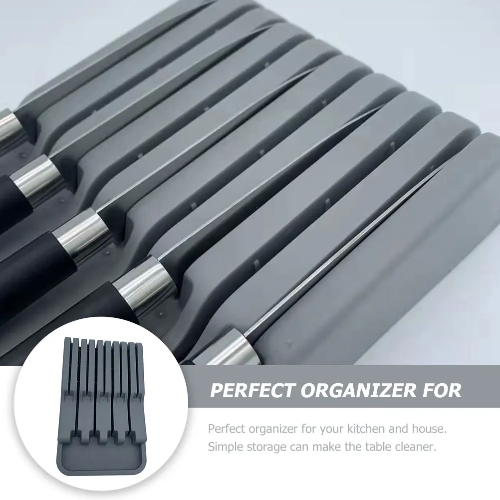 

Knife Holder Rack Kitchen ganizer Simple Storage Tableware Container Tool Pp Material