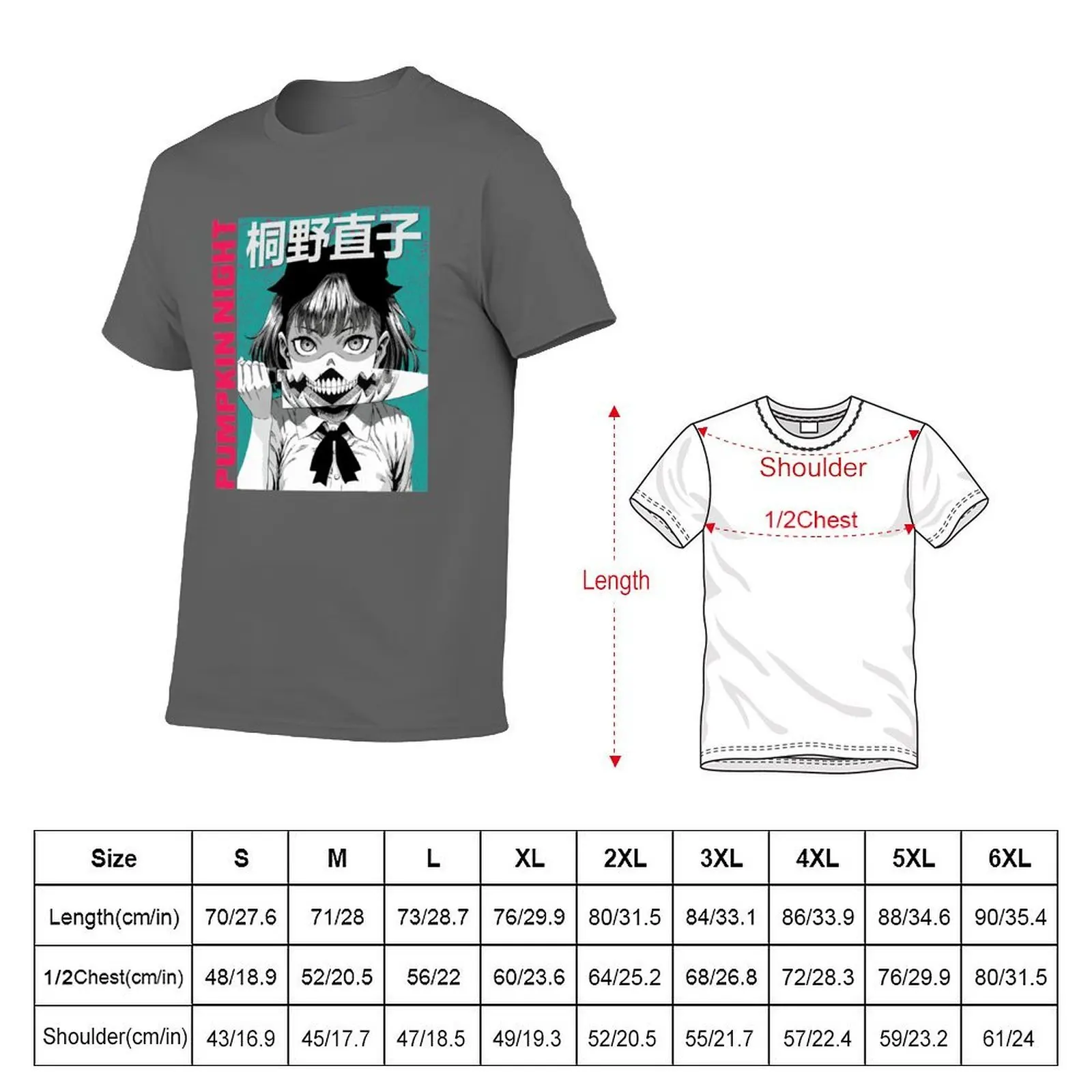 اليقطين ليلة ناوكو تي شيرت رجل التي شيرت رجل تي شيرت القطن تي شيرت