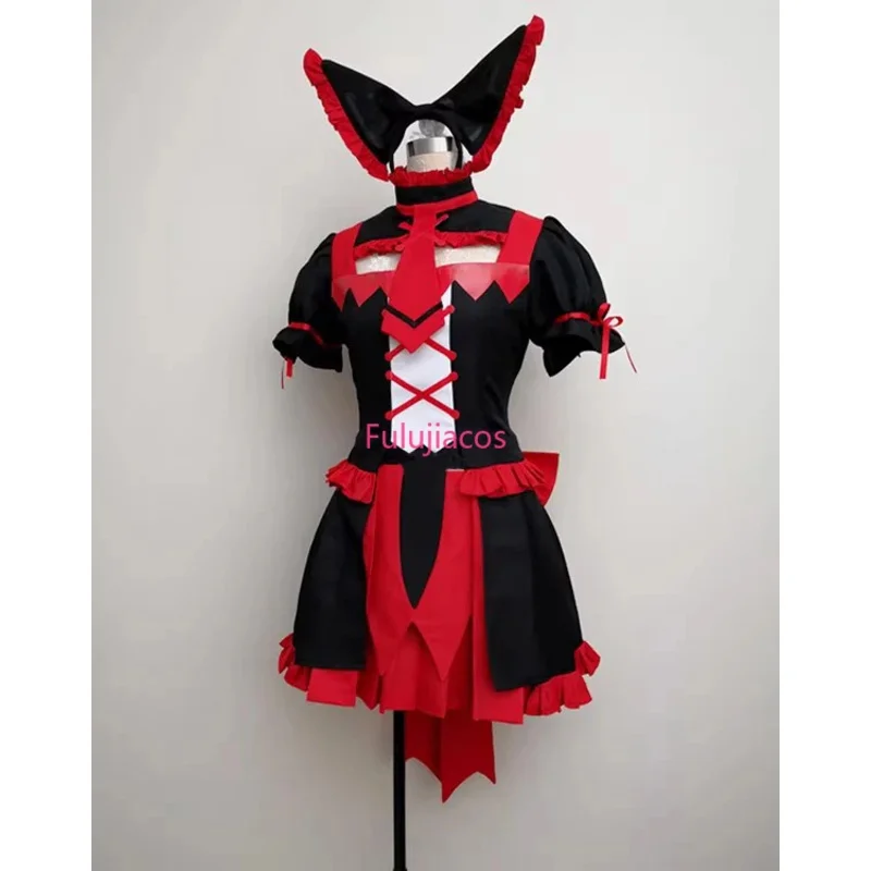 دييدي 211Fulujiacos أنيمي المرأة كانوتشي نيت كاكو روري ميركوري تأثيري حلي فستان خادمة الهالوين