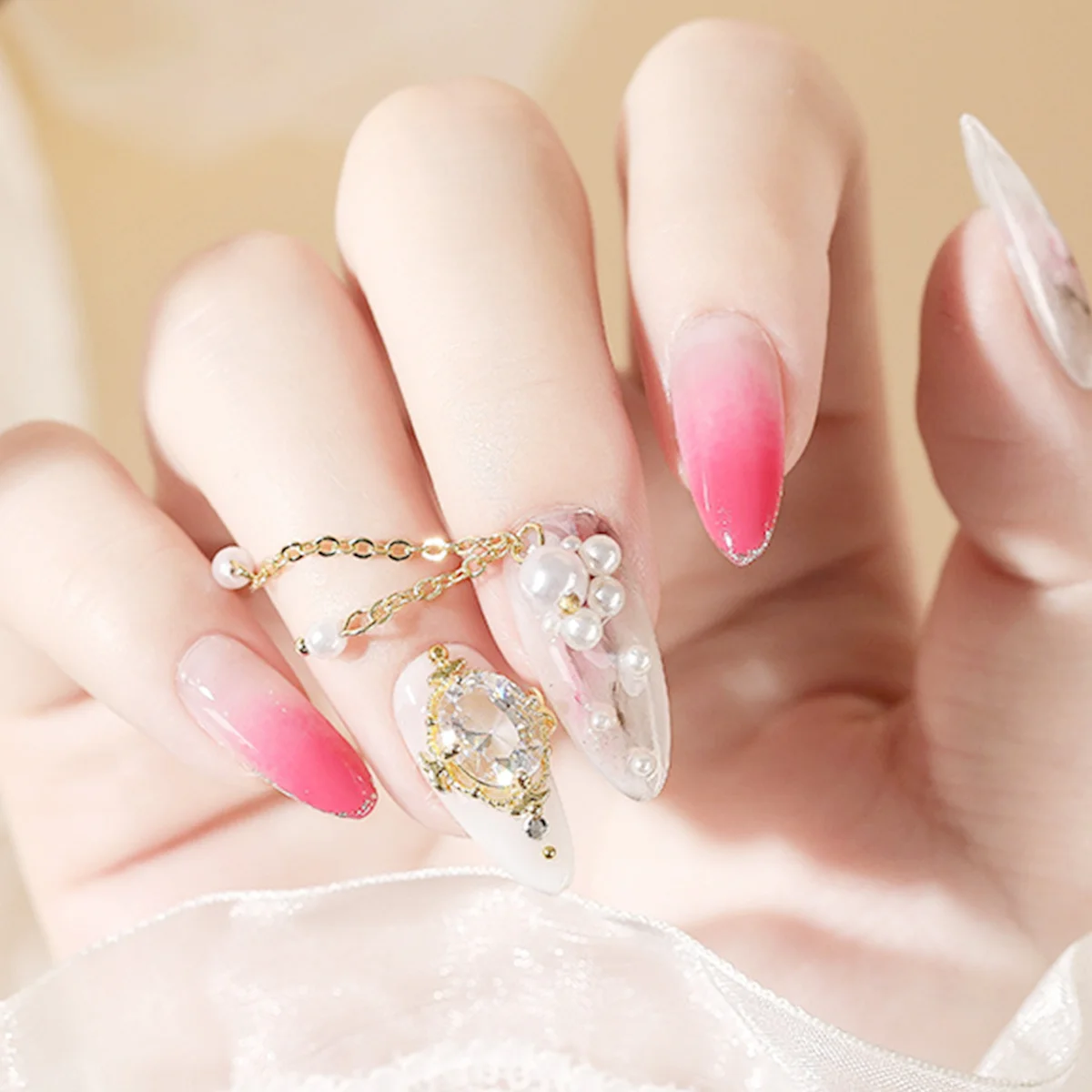 

500Pcs Nail Tips White Half Cover False Nails Set Easy Apply Perfect Fit DIY Nail Art Stickers Manicure Fake Nails