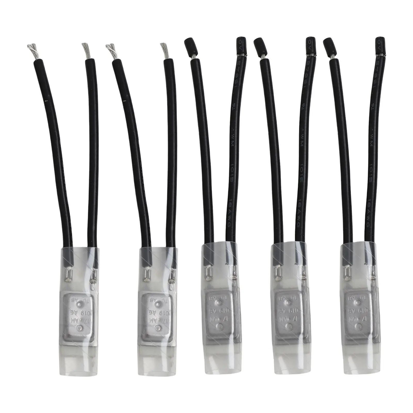 5pcs KSD9700 Temperature Regulator for Electrical Devices Requiring Automatic Reset and High Breaking Capacity Switch