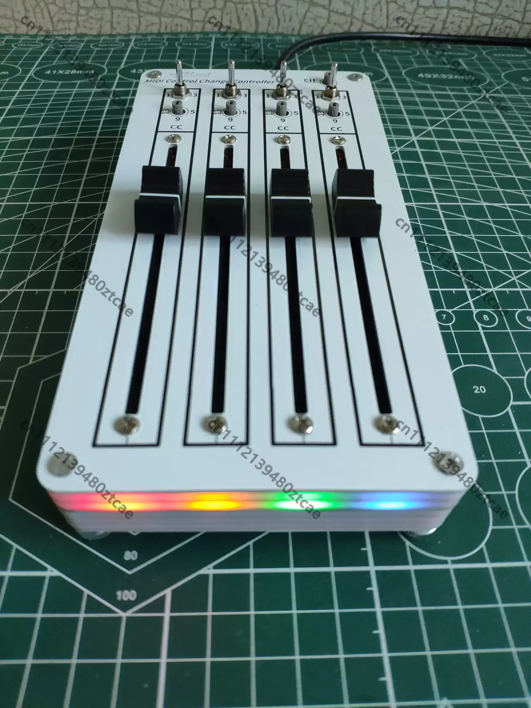 4 Push, PC, Music FADER USB MIDI CC  Software, Host, Volume, Control, Device
