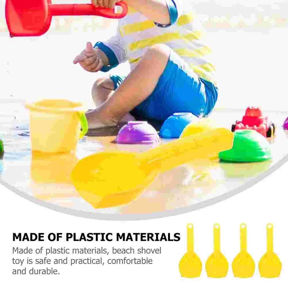 Conjunto de praia de brinquedo de areia pás de brinquedos infantis para crianças amarelo bebê infantil