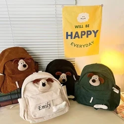 Personalized Printed Children's Backpack, Cute Puppy Doll Accessories, Lightweight Children's Backpack For Both Boys And Girls