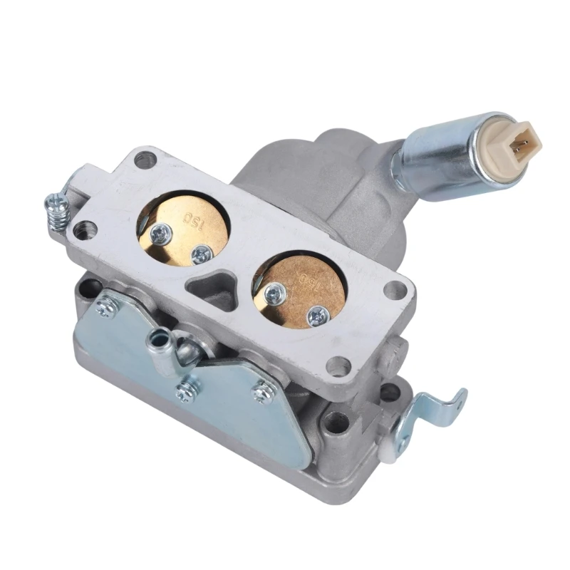 Carburetor Replacement with Metal 2-Bore Assembly, 7 Gaskets, 2 Engine Service Pieces and Filter for 20-25HP Engine