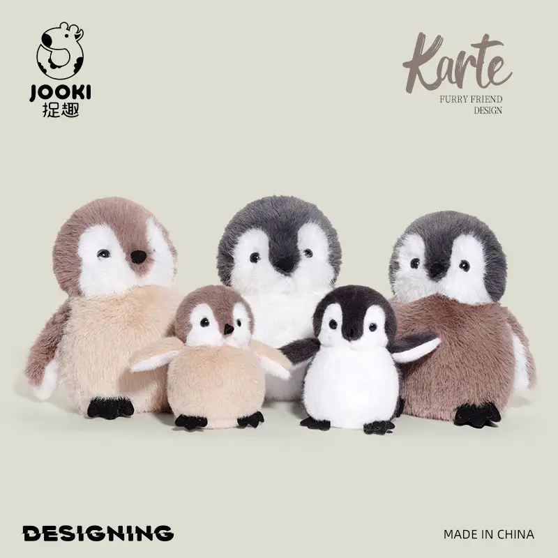 

Perfect Tiny Gift for Girls - Zhuoqu Karte Penguin Plush Charm Super Cute Miniature Stuffed Doll Lovely Surprise for Kids