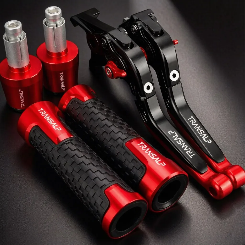 

For Honda XLV 600 650 700 TRANSALP XL600V XL650V XL700V Motorcycle Clutch Lever Brake Levers Handlebar Handle Hand Grips Ends