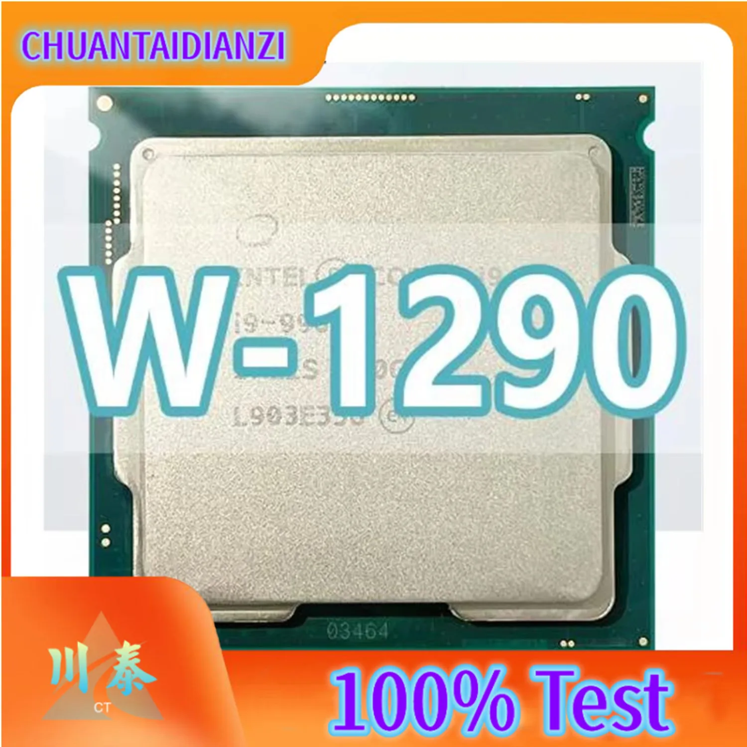 Xeon W-1290 CPU 10Cores 20Threads 3.20GHz 20MB 80W DDR4 LGA1200 For W480/W580 Chipsets Server motherboard xeon W1290 processor