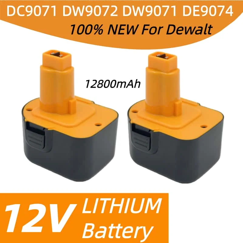 MYFKALA для Dewalt 12 В аккумулятор 12,8 Ач DC9071 DW9072 DW9071 DE9074 DE9037 DE9071 DE9072 DE9075 аккумулятор 12 В аккумулятор беспроводной электроинструмент