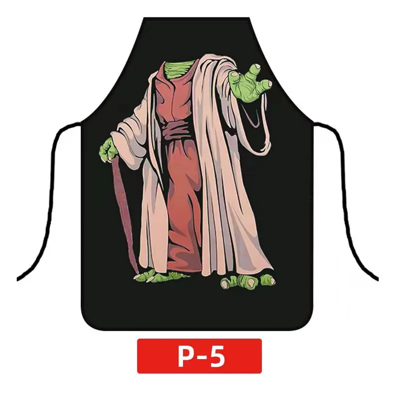 Disney Star Wars Darth Vader Cartoon Digital Printing Women Men Kitchen Cooking Anti-Fouling waterproof Apron