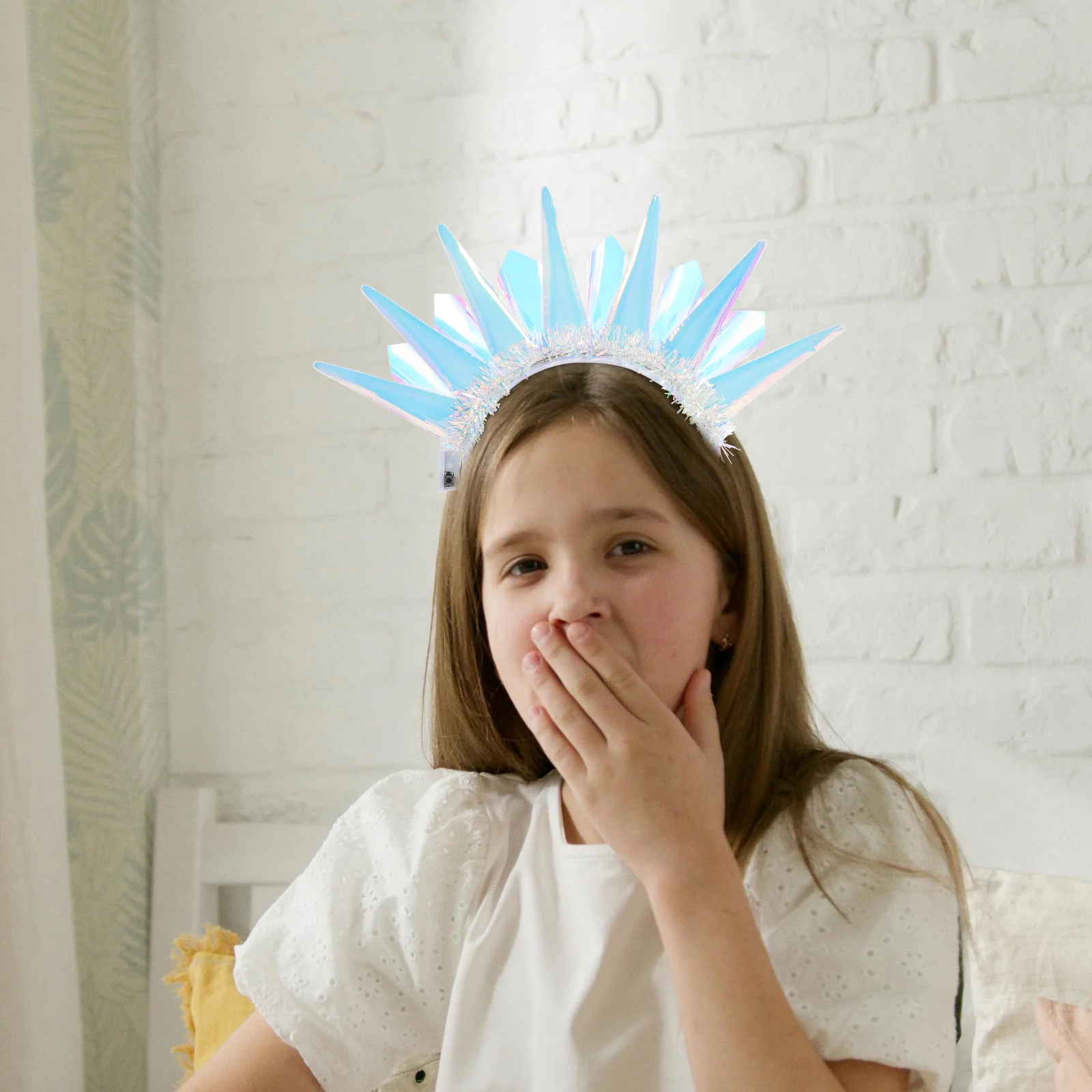 

1Pc Glowing Light Hairb Party Laser Accessories Girls Birthday Plastic Girls Shiny Glowing Headb Hair Accessories