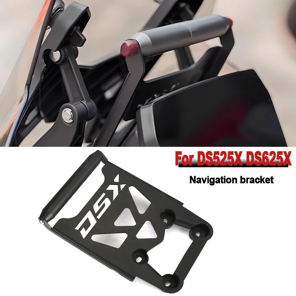 

New Motorcycle Mobile Phone GPS Holder Stand Navigation Plate Bracket kit For VOGE DS525X DS525 DS625X 625DSX 625DS 2025