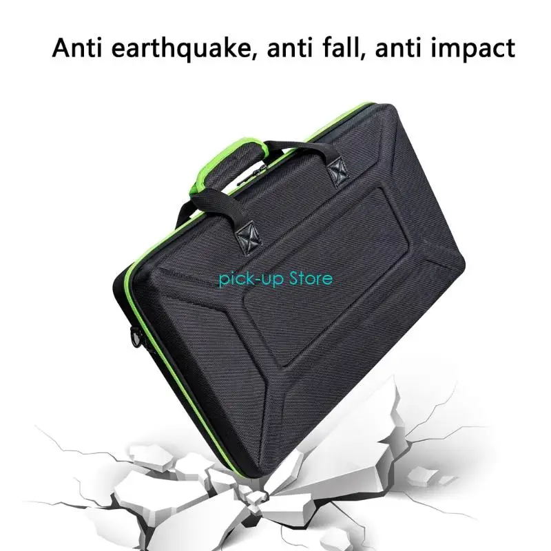 Q5WA Heavy Duty Not Impact Carrying Case Waterproof Small DJ Controller Travel Case Storage Solution for Controllers