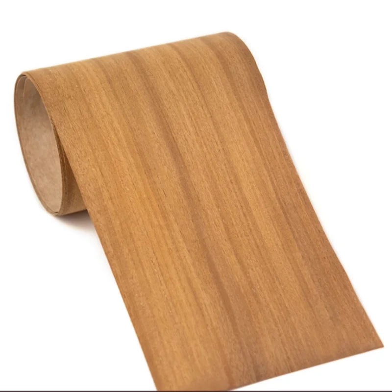 Chapa de madera de rey teca Natural, L: 2,5 metros x 250x0,2mm