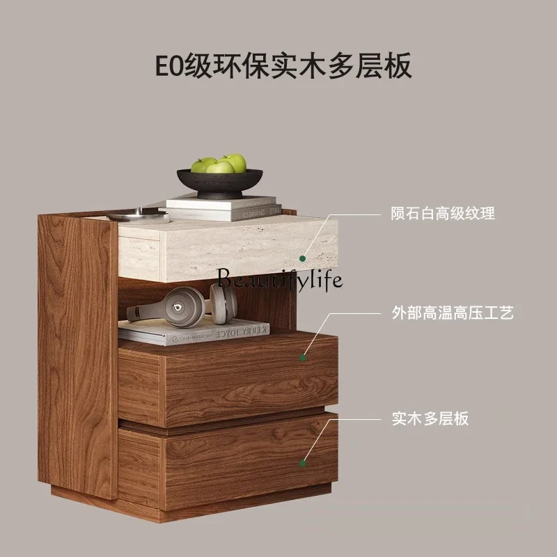 yj7 Second-hand Bedside Table Home Bedroom Storage Drawer-type Storage Cabinet