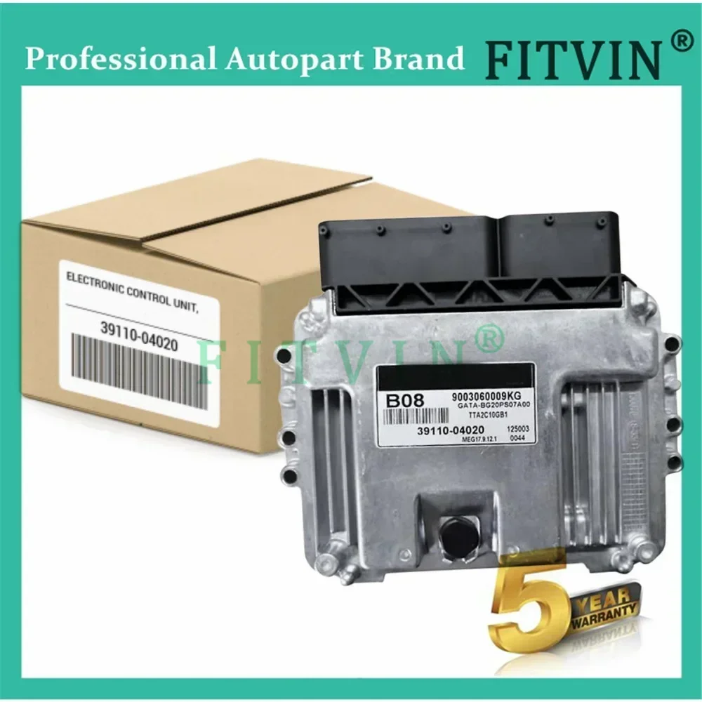 New Engine Computer Board ECU Electronic Control Unit 39110-04020 MEG17.9.12.1 B08 for KIA B08 Kia-MEG17.9.12.1 3911004020