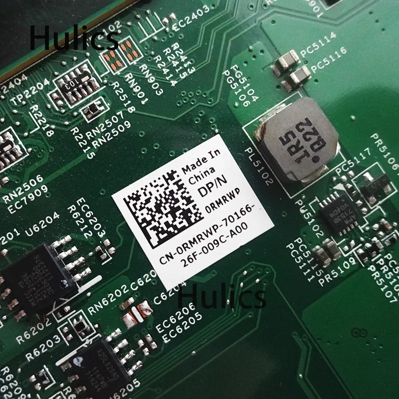 Hulics Used For DELL Vostro V1540 1540 Laptop Motherboard Pavilion 48.4IP01.011 CN-0RMRWP 0RMRWP RMRWP HM57 Main Board