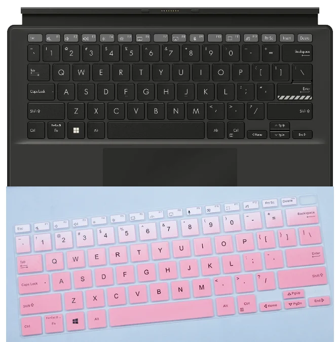 Silicone Laptop Keyboard Cover Skin Protector For Asus ProArt PZ13 HT5306 HT5306Q HT5306QA 2024 (not fit ProArt PX13)