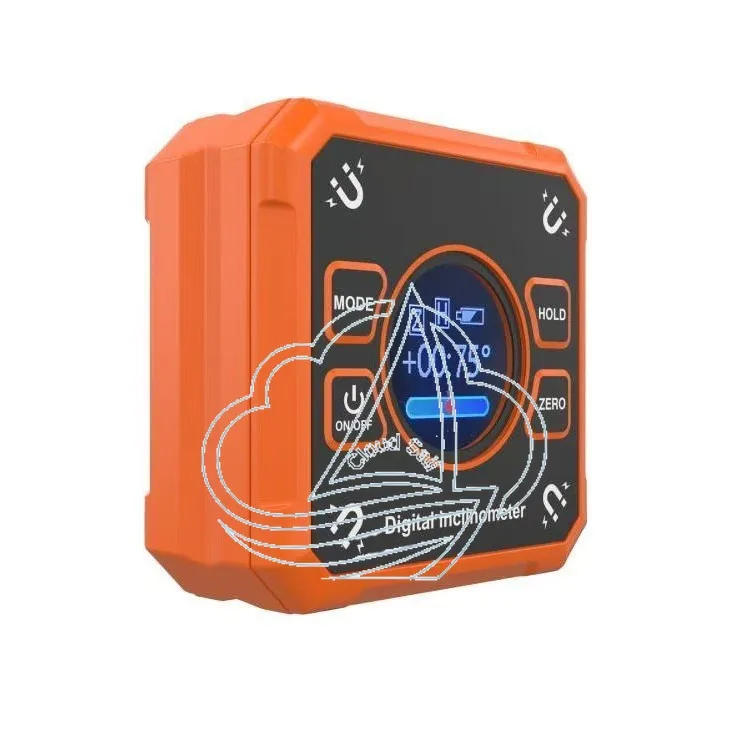 Digital Inclinometer 360° High-Precision Angle Finder for Woodworking Machinery and Measurement