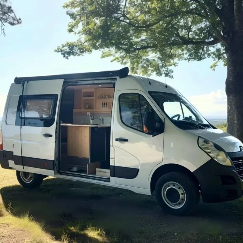 Solid Panel RV Solar Power System, Complete Battery Matching, Professional Survival Energy Gear for Van Motorhome Travel