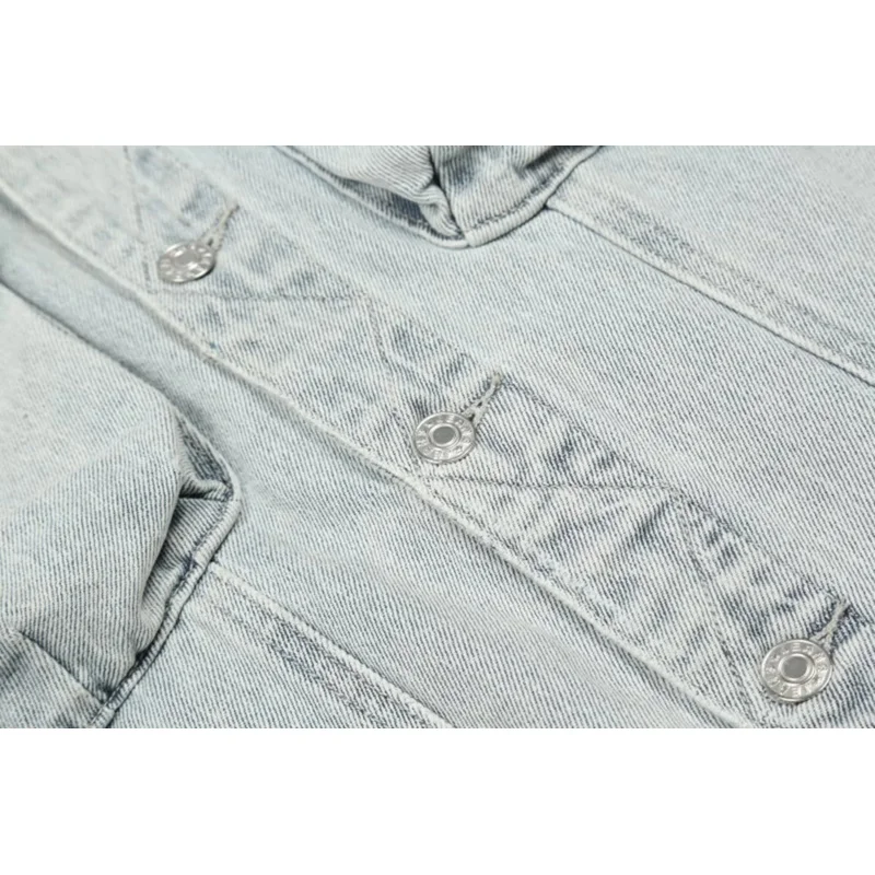 MAQVOB Men Luxury Apparel Street Wear Wholesale Euro US Size Outwear Spring Autum Jean Jacket Coat