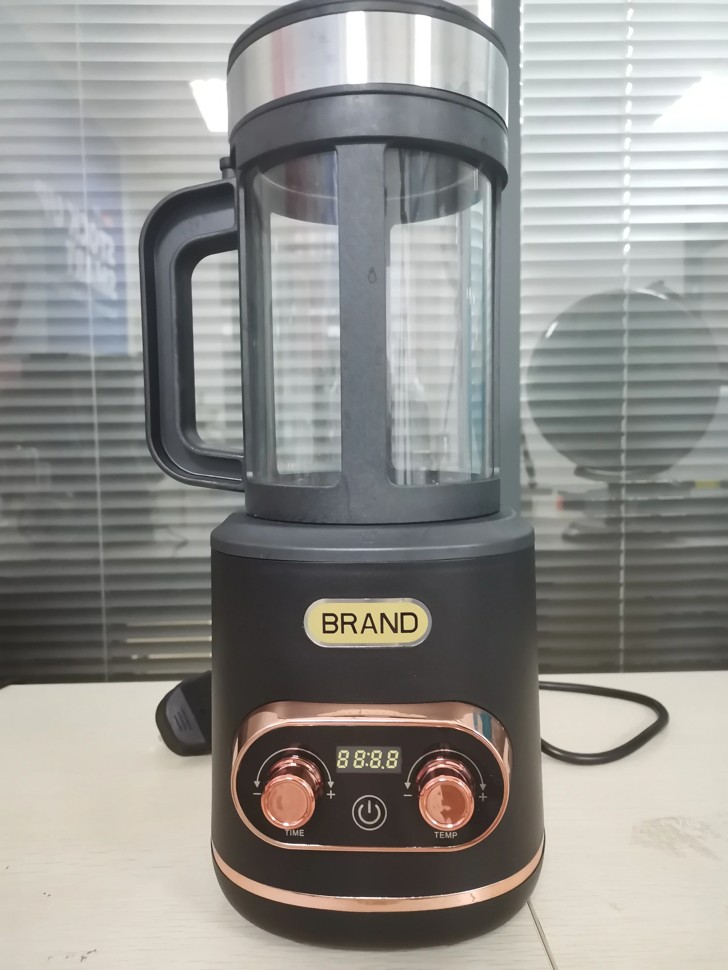 STLF Adjustable Temperature Electric Coffee Roaster Machine Hot Air Coffee Bean Roaster with Led Display