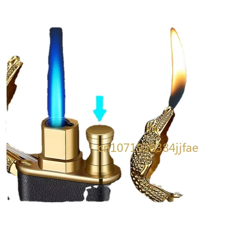 Jet Flame Isqueiro para Cigarro, Jet Flame Isqueiro, Low Jet Flame, Esqueiro, Croc, Esqueiro