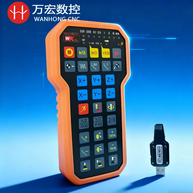 CNC NCStudio Controller عقارب لاسلكي WHB02 عن بعد MPG لآلة النقش #1