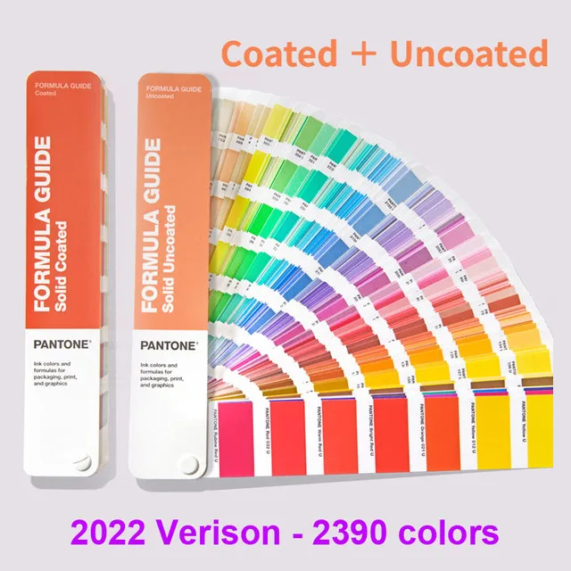 2025 بطاقة ألوان بانتون الجديدة القياسية الدولية العالمية CMYK أربعة ألوان مطبوعة بطاقة ألوان CU