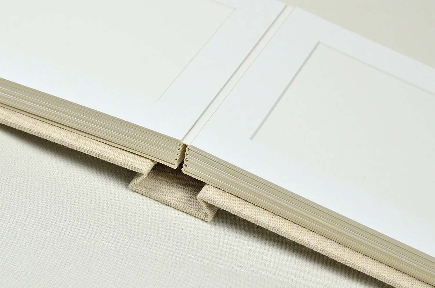 Slide-in Mat Album Wedding Album Recipe Linen Mat Cover Book Seal