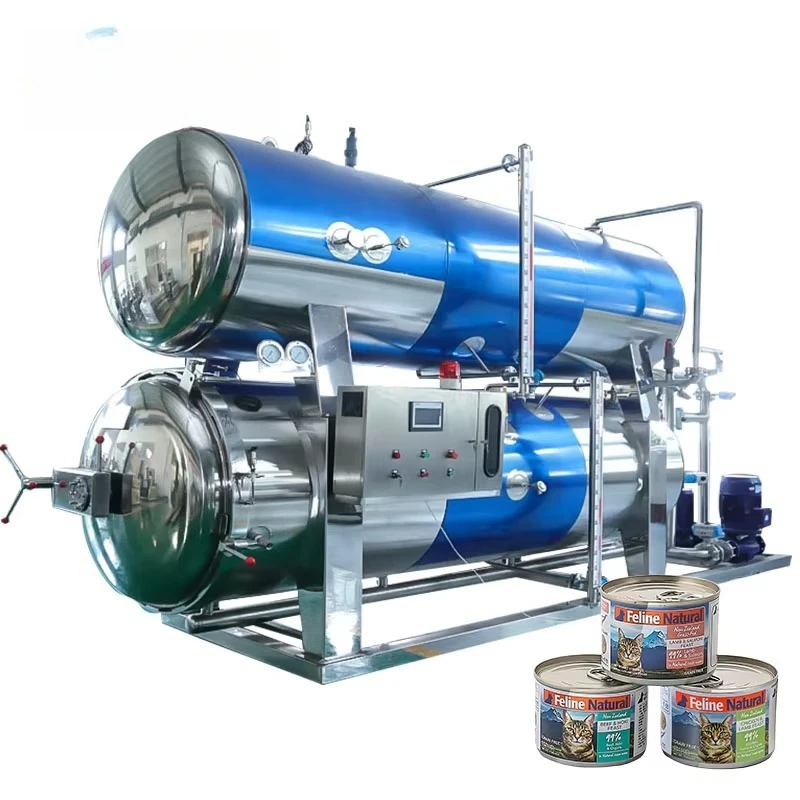 Multifunctional high-pressure food sterilizer, suitable for beverages and pet food