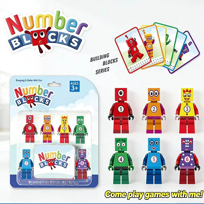 Nuevo Juguete de Construcción Numberblocks, Regalo para Fortalecer el Conocimiento Matemático Mediante Juegos Digitales