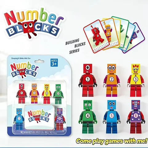 Hot New Numberblocks Assembly Model Toys Gift , Strengthening Mathematical Knowledge Through Digital Games