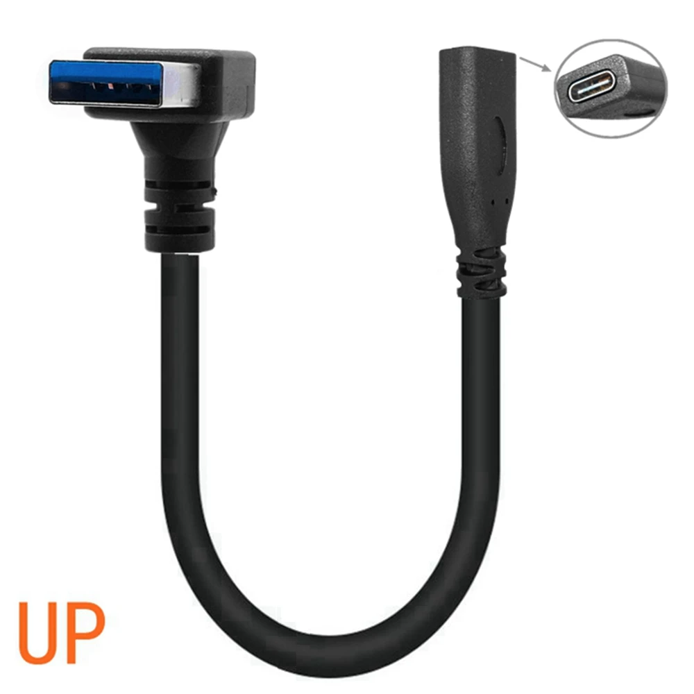 USB 3,1 C-Typ Buchse zu USB 3,0 Stecker, einseitig, 10 Gbit/s Gen2 Kabel adapter für geeignet für Telefone und Laptops Schnitts telle