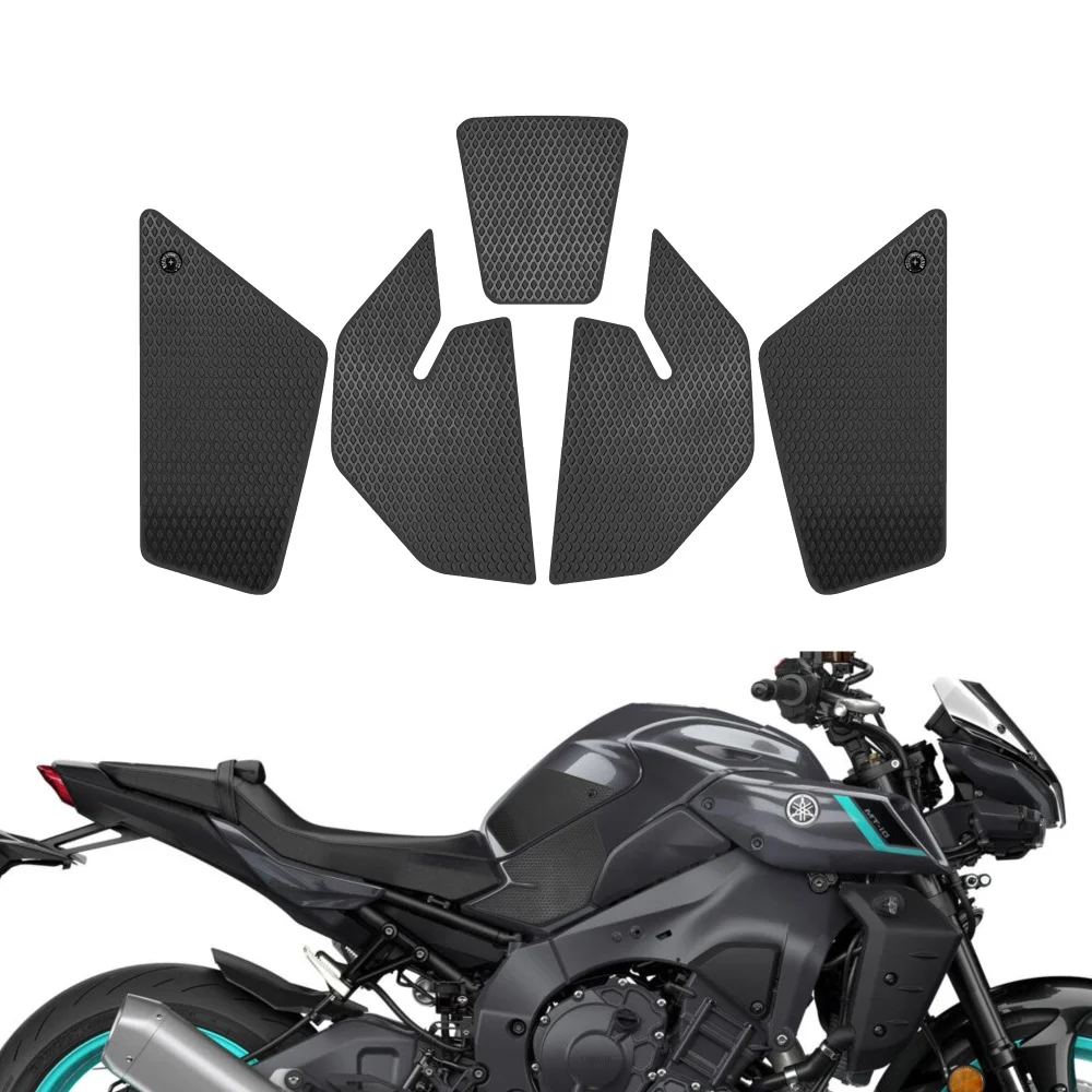 Motorcycle Tank Traction Pad Anti Slip Sticker Gas Knee Grip Protector For Yamaha MT10 MT-10 SP 2024 2023 2022