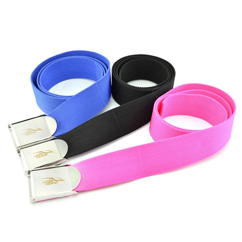 1.5m Diving Weight Belt With Quick Release Buckle Diving Weight Webbing Waist Belt Snorkeling Strap
