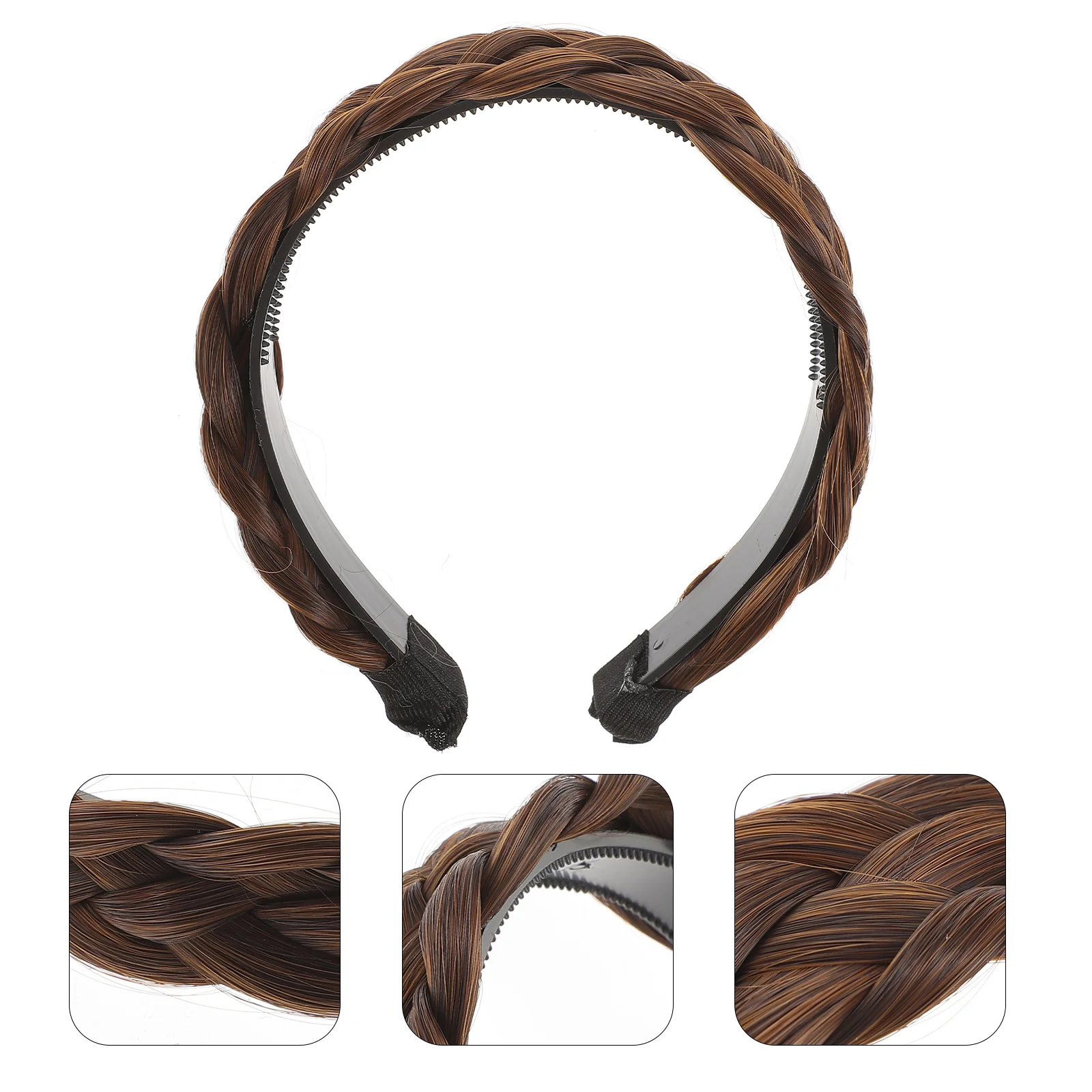 

Braid Headband Women's Wigs Spa Headbands for High Temperature Wire Headdress