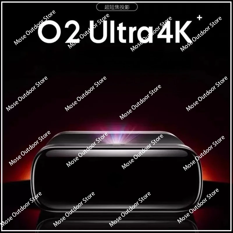 Intelligent Home Theater O2 Ultra 4K UHD UST Triple Color Laser Projector 4G+64G 2800 CVIA Lumens For Home Office
