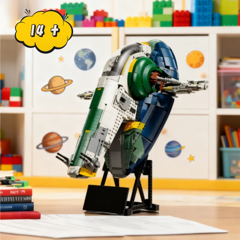 NEW 2970pcs MOC DIY Toys Starship Transportation Building Blocks Assembly Bricks Model Christmas Gifts for Adults