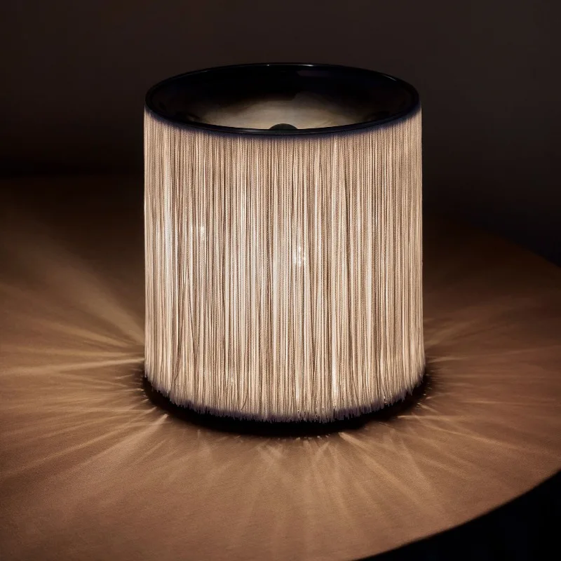 

Danish GUBI MODEL Tassel Floor Lamp Creative Floor Lamp Tassel Retro Style Floor Lamp Decor Atmosphere Minimalist
