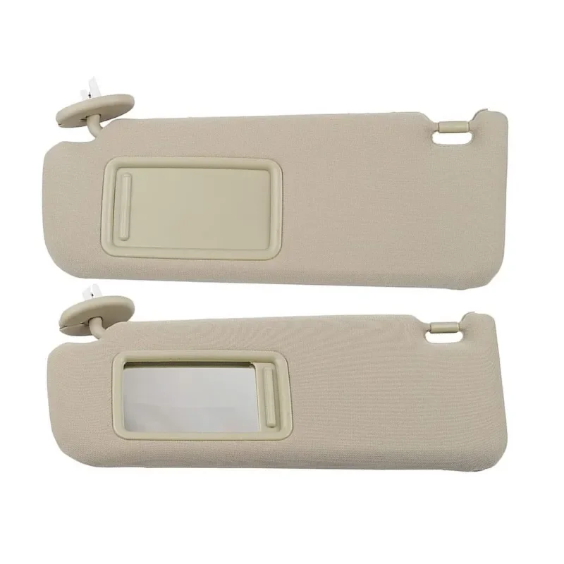 

Передние солнцезащитные козырьки салона автомобиля с подсветкой в сборе, солнцезащитный козырек для Toyota Camry 2012 2013 2014 2015-2017 74320-06610-B1 74320-06611-B2