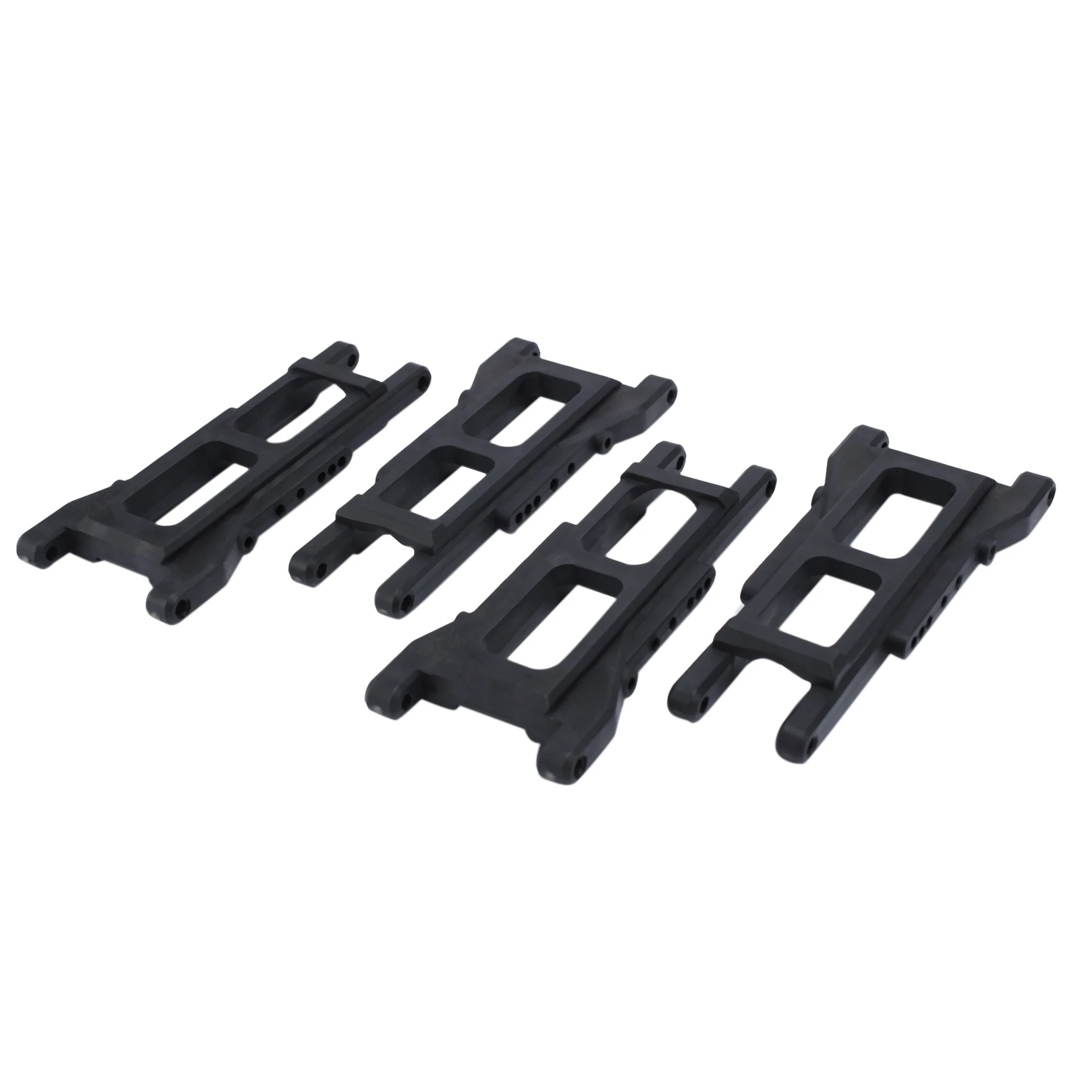 Brazo de suspensión delantero y trasero para coche teledirigido, piezas de repuesto para Traxxas Slash 4X4 VXL Remo Hobby 9EMO HuanQi 727 1/10, 4 piezas