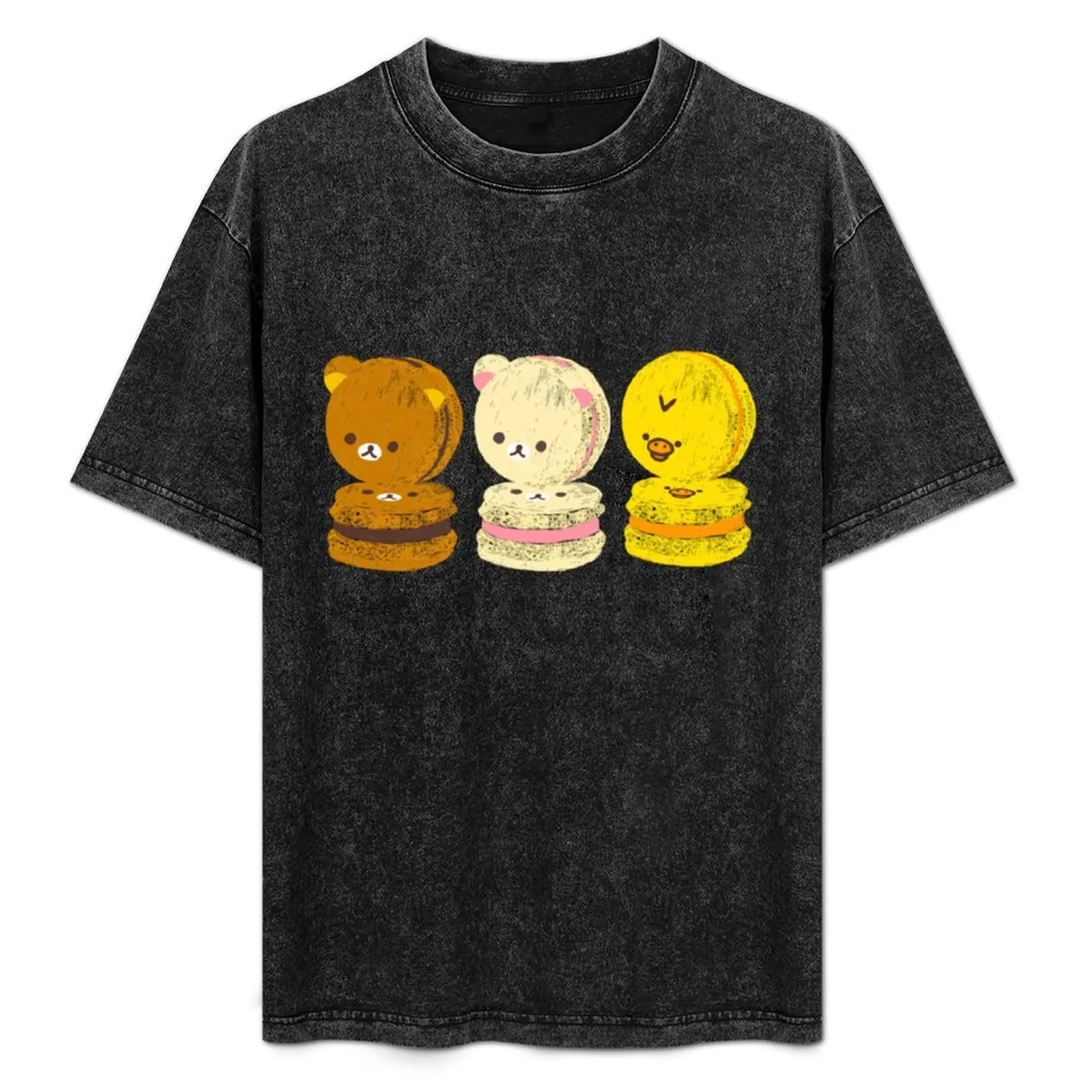 

Rilakkuma Macarons T-Shirt Plus Size Comfort Fit Tee